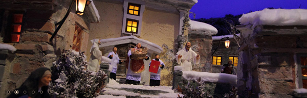 Presepe artistico in Romagna